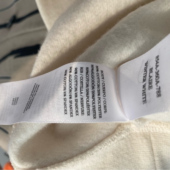 RAILS BLAIR WHITE MOCK NECK SWEATER - Picture 4 of 7